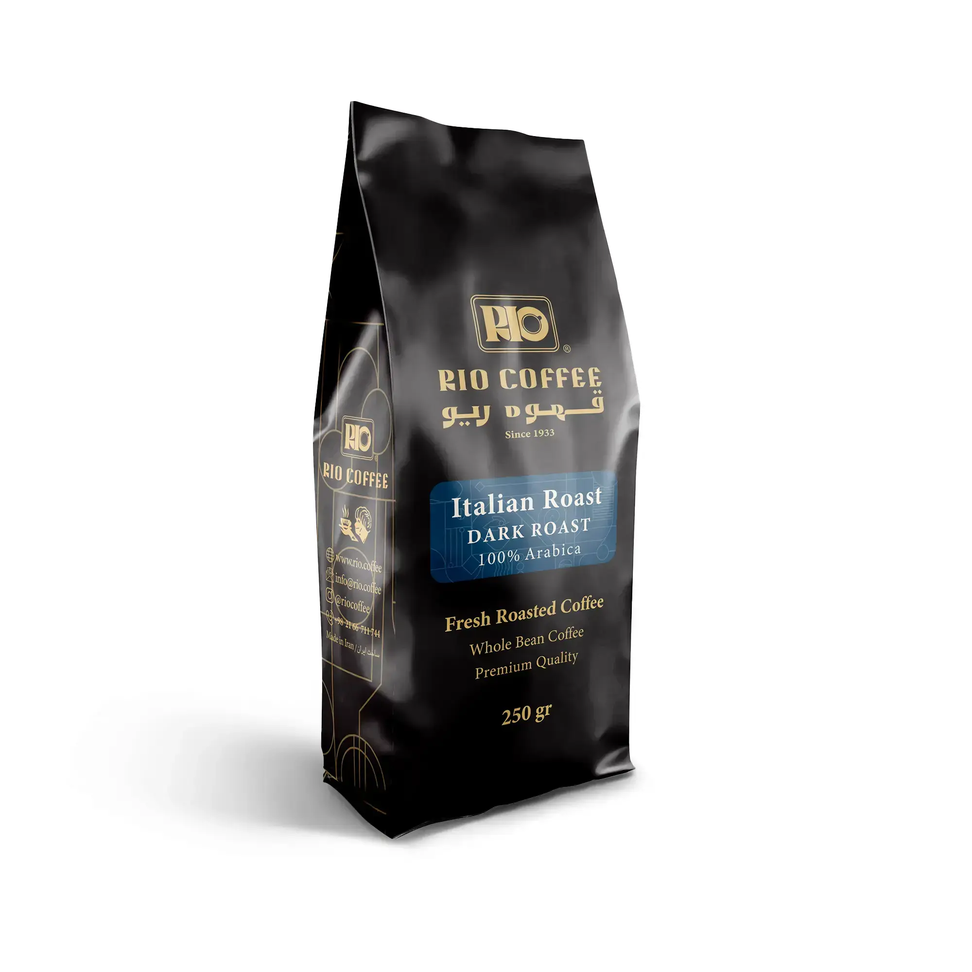 قهوه ایتالین رست %100 عربیکا - 250 گرمی