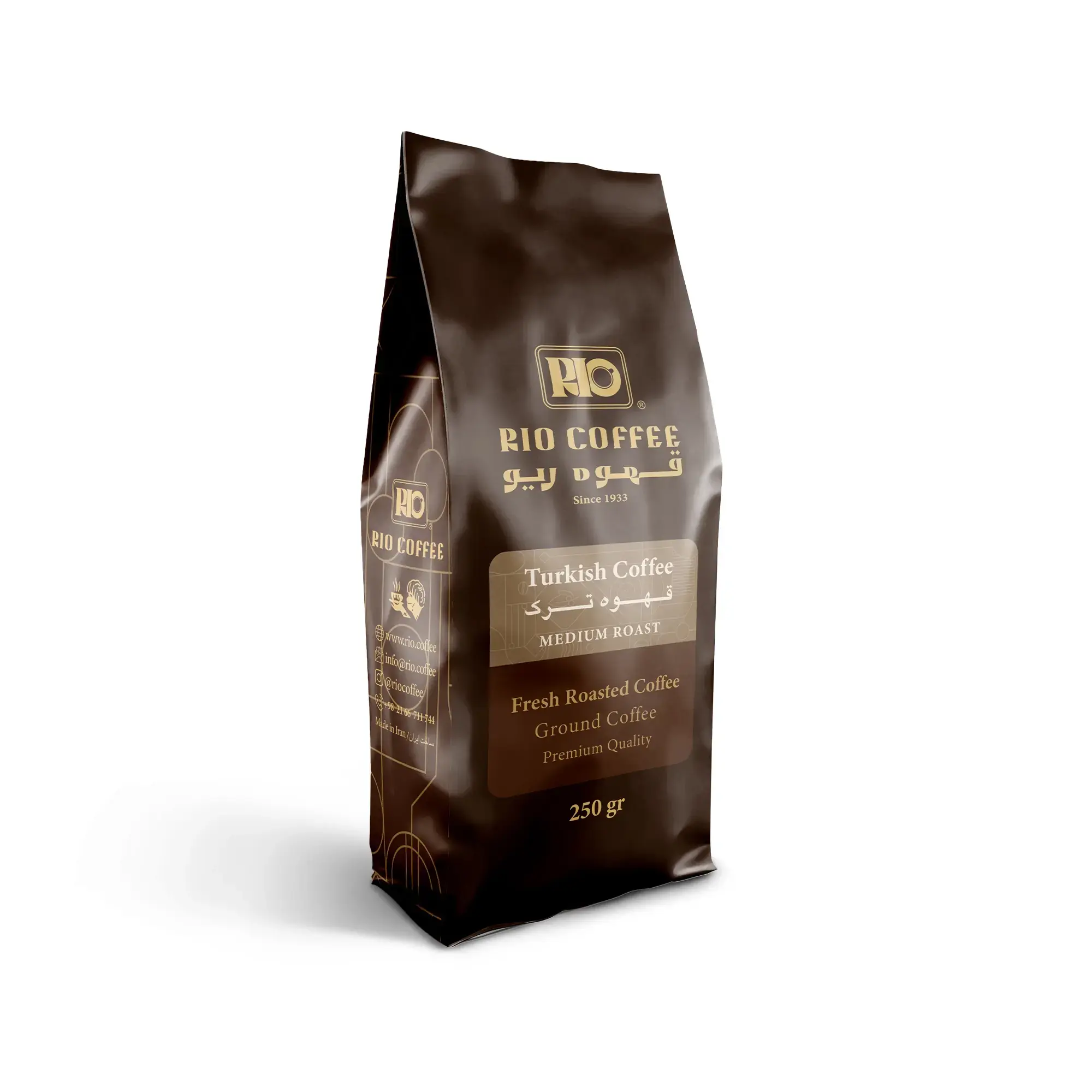 قهوه ترک مدیوم 250 گرمی