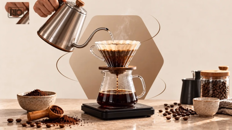 نسبت آب به قهوه؛ بهترین نسبت برای هر روش دمآوری چقدر است؟