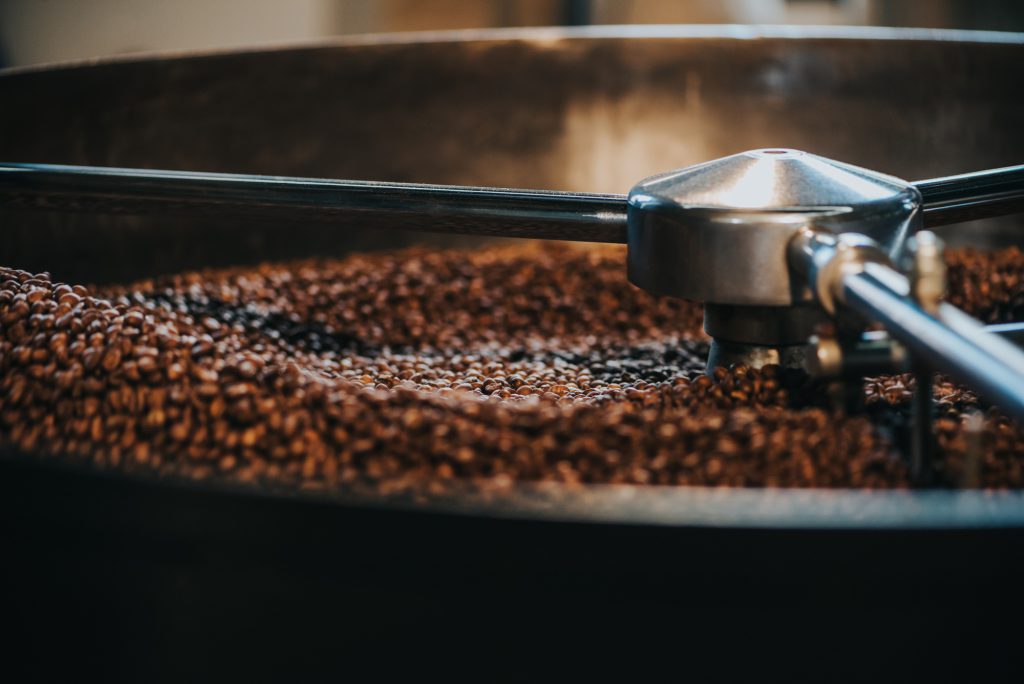 Process and preparation of coffee